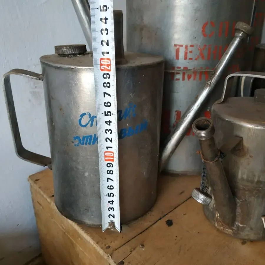 Тара емкость нержавейка лейки промышленные ссср декор 5