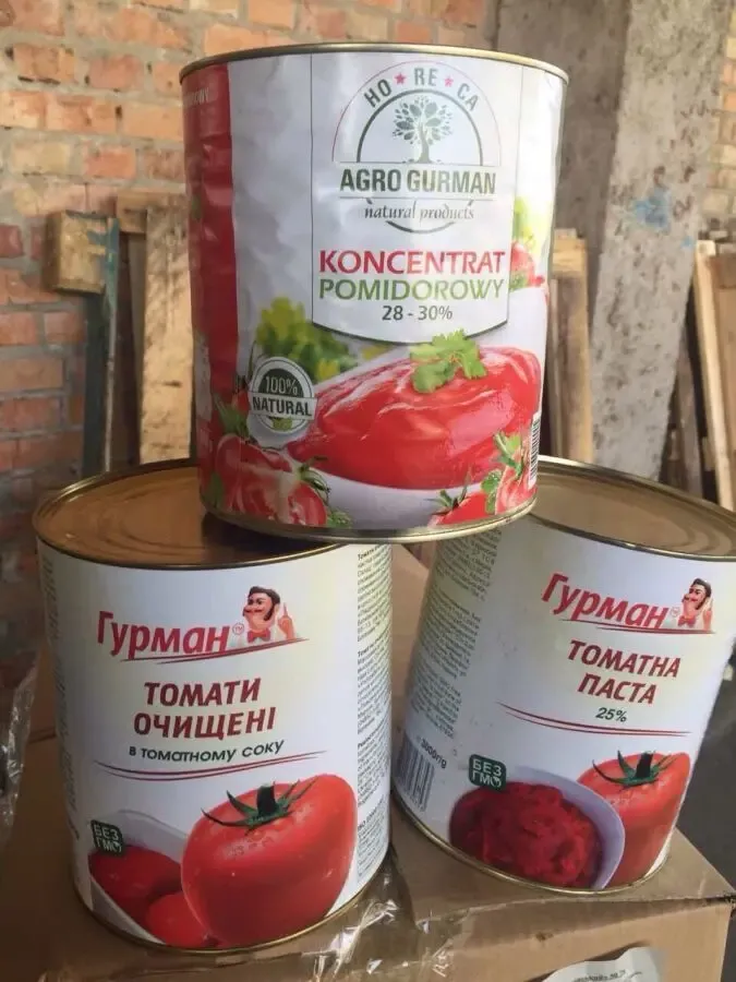 Томаты в т/с в жести банке, 2600 гр 3