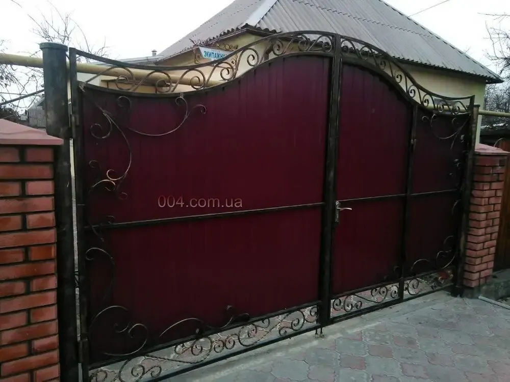 Кованые ворота. 7