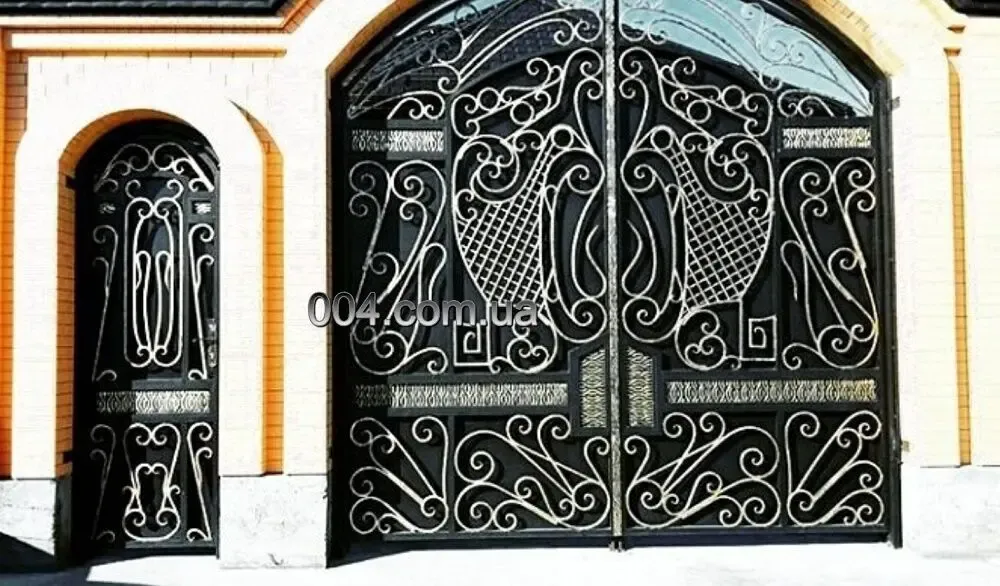 Кованые ворота. 5