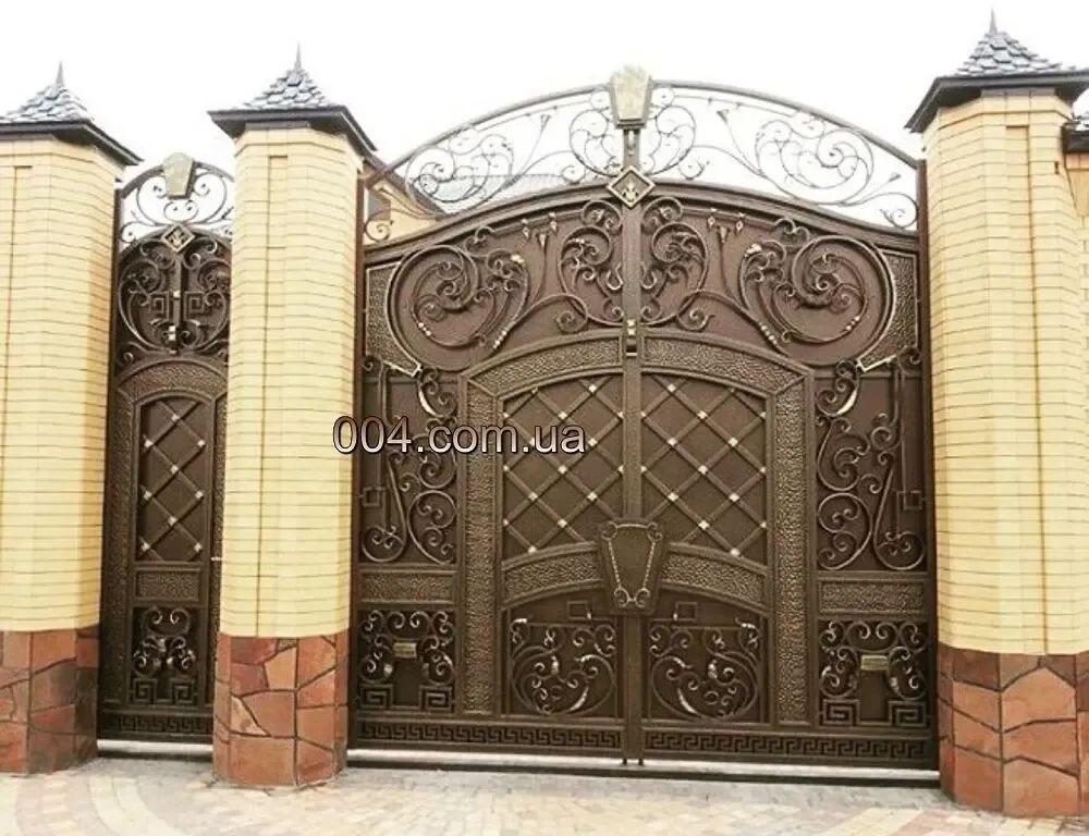 Кованые ворота. 2