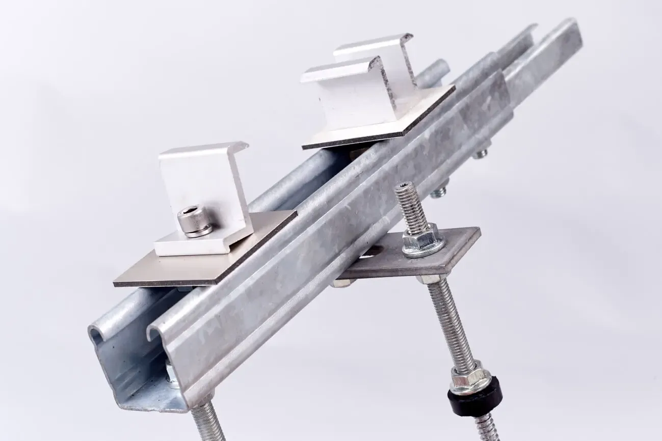 Профиль монтажный оцинкованный для крепления солнечных панелей 8