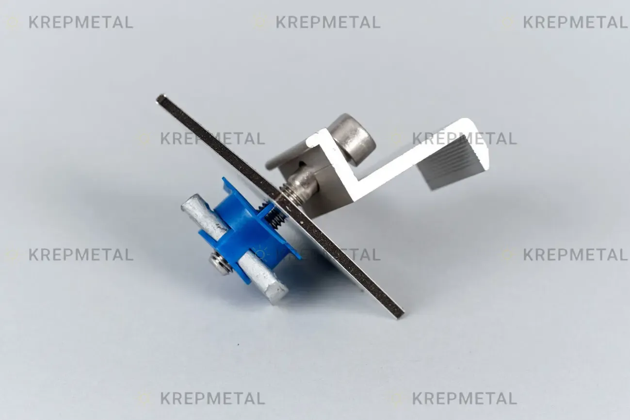 Краевое крепление фэм, в сборе для крепления солнечных панелей