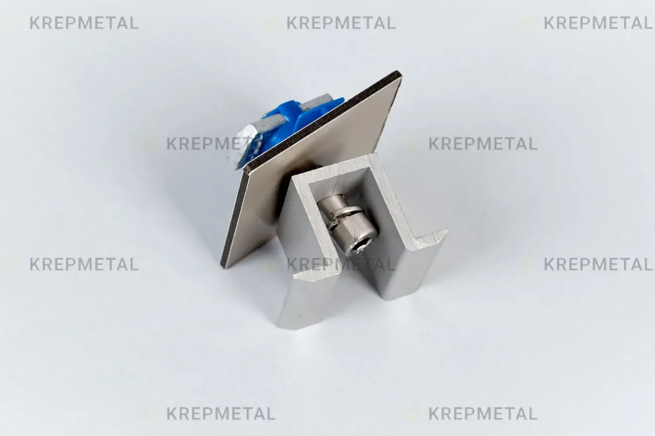 Межмодульное крепление фэм, в сборе для крепления солнечных панелей 2