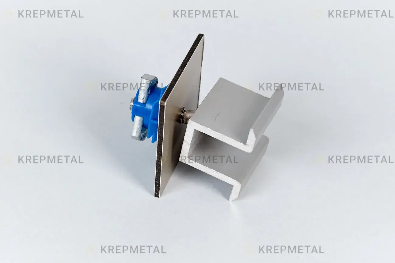 Межмодульное крепление фэм, в сборе для крепления солнечных панелей