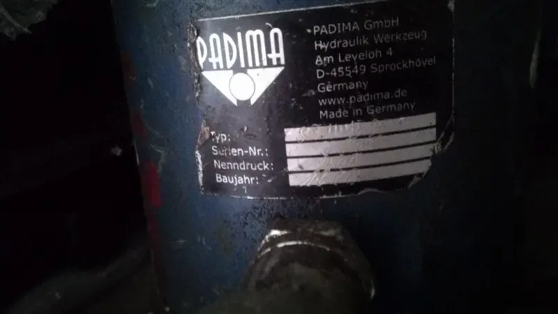Продаем комплект гидравлических, ручных домкратов Padima, 2008 г.в. 10