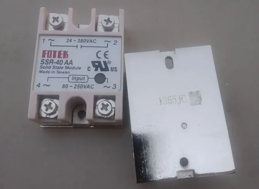 Реле твердотельное Ssr-40Аa Ssr-40Аa-h Ssr-40da-h Ssr-60da-h Fotek 2
