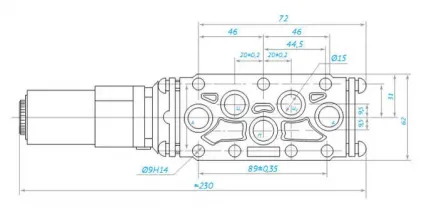 Пневмоклапан кэп 16-1 ухл4, пневмораспределитель кэп16-1