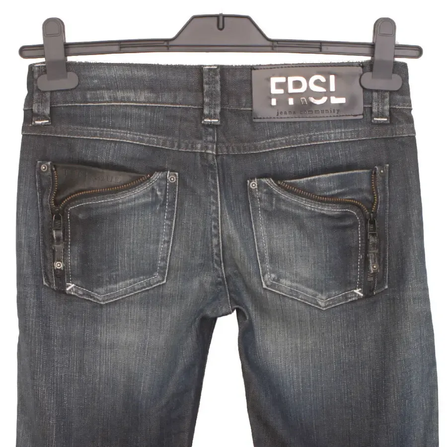 Freesoul италия р 25/32 женские узкие прямые джинсы бойфренды стрейч