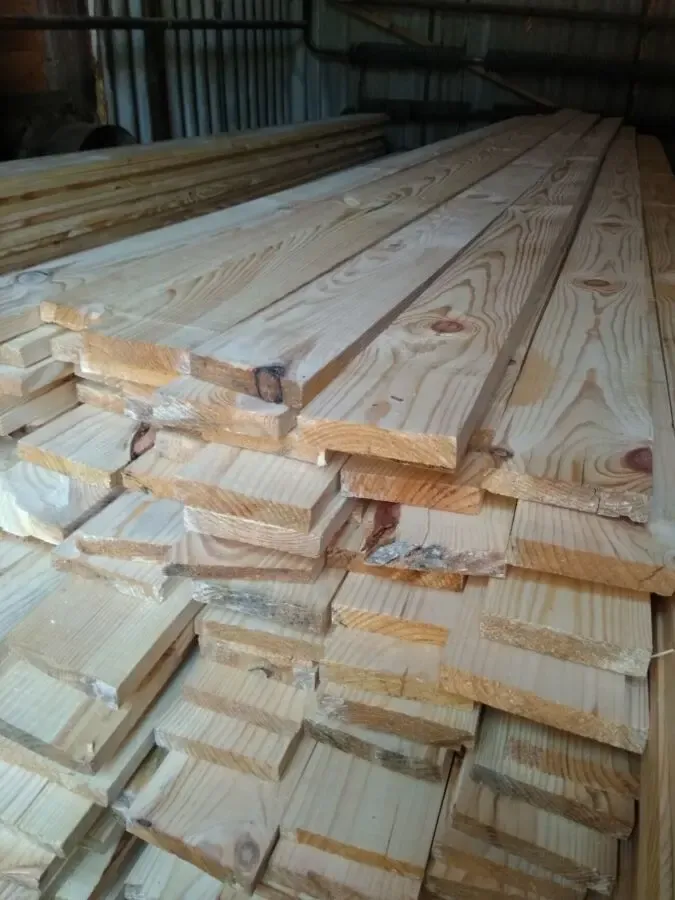 Доска сухая строганная 20х100х4000 20х100х4500 мм. сосна шлифованная 3