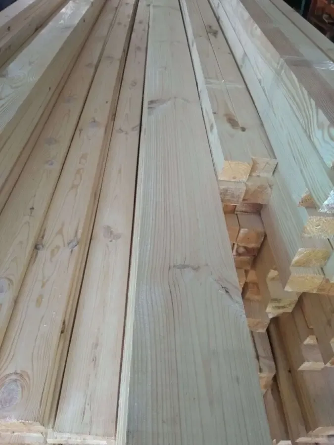 Доска сухая строганная 20х100х4000 20х100х4500 мм. сосна шлифованная