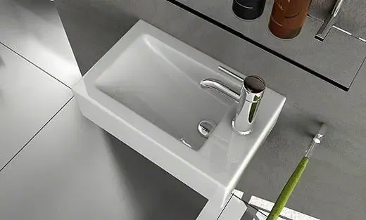 Умывальник на столешницу Rea Sonia 45 см. (правый) 3