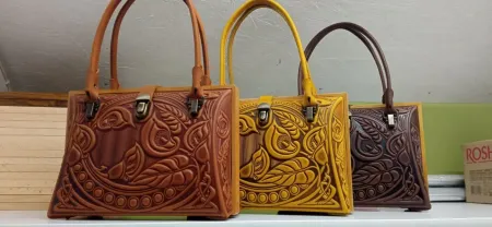 Сумка шкіряна Калина