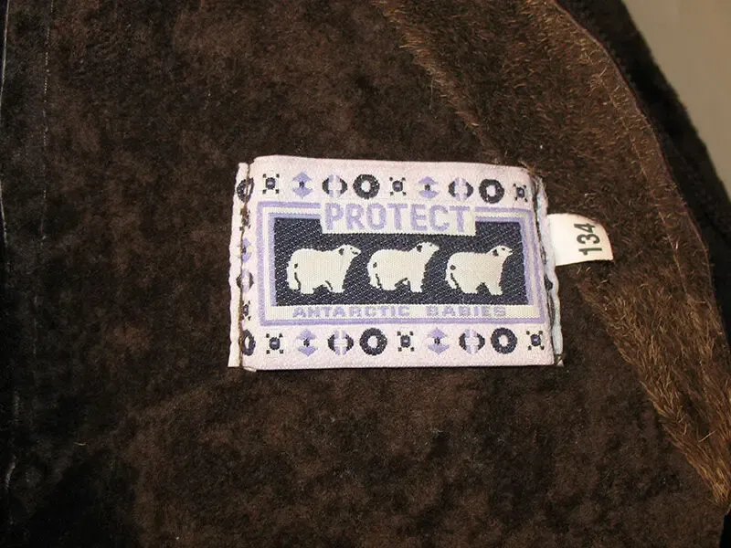 Дубленка детская 134 см кожаная куртка мальчика дублянка на меху зима 9