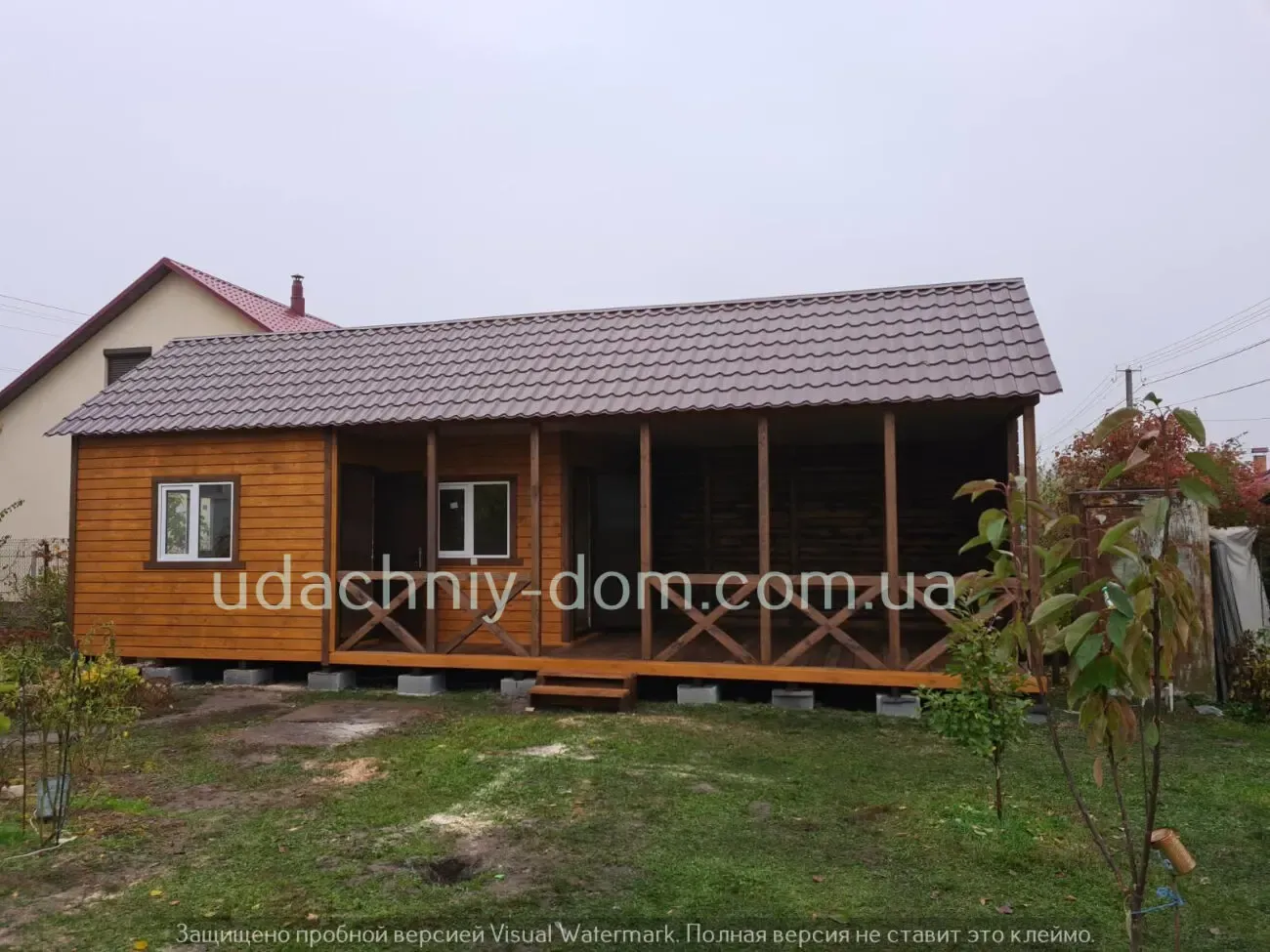 Дачные,садовые,каркасные домики!Так должна выглядеть терраса! 9