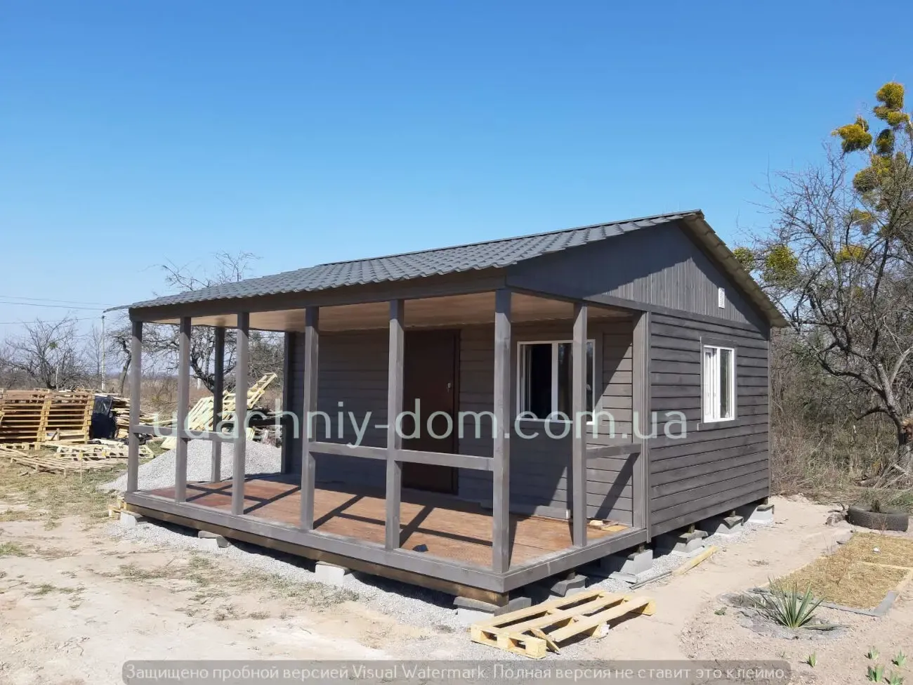 Дачные,садовые,каркасные домики!Так должна выглядеть терраса! 6