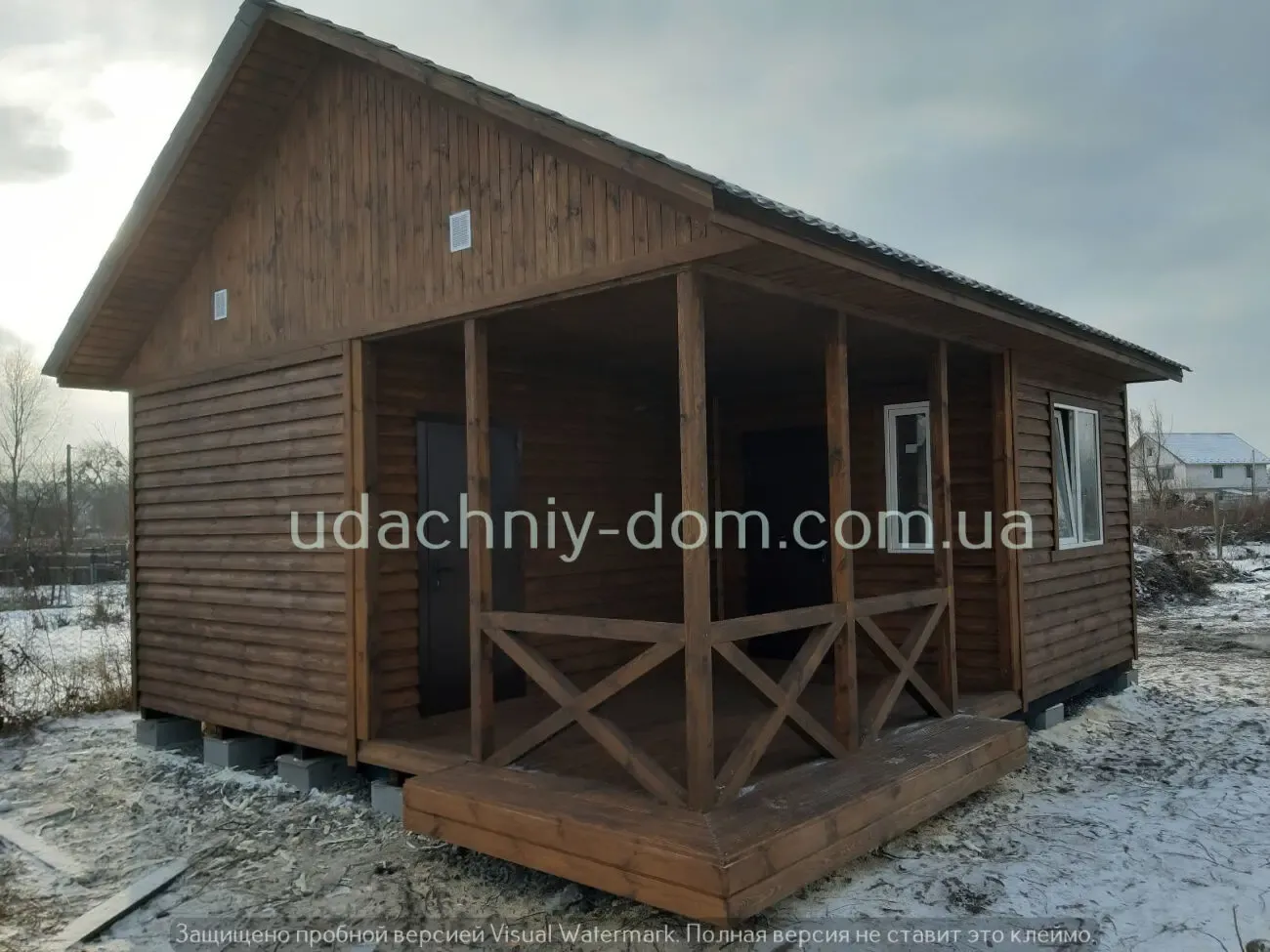 Дачные,садовые,каркасные домики!Так должна выглядеть терраса! 5