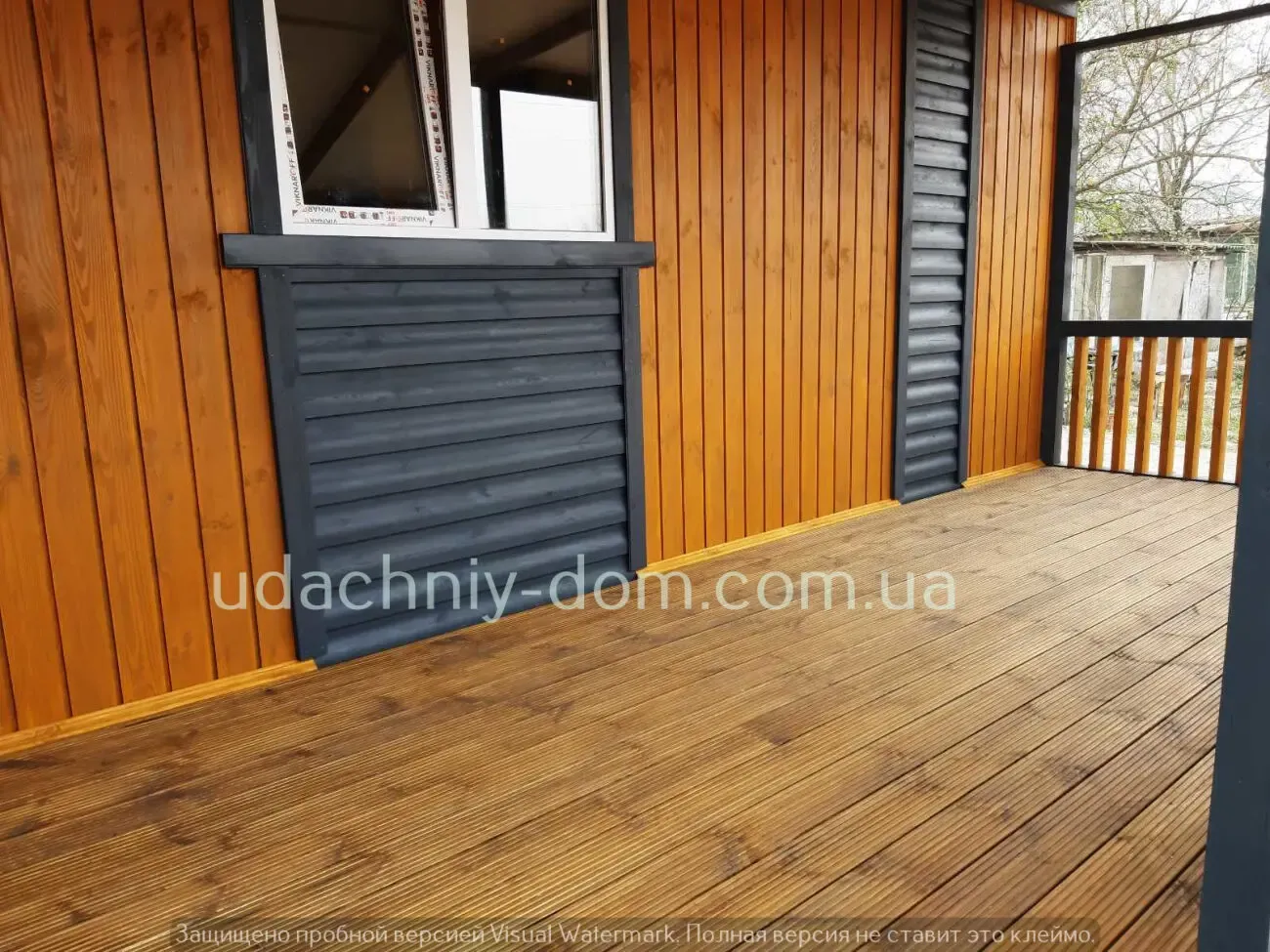 Дачные,садовые,каркасные домики!Так должна выглядеть терраса!
