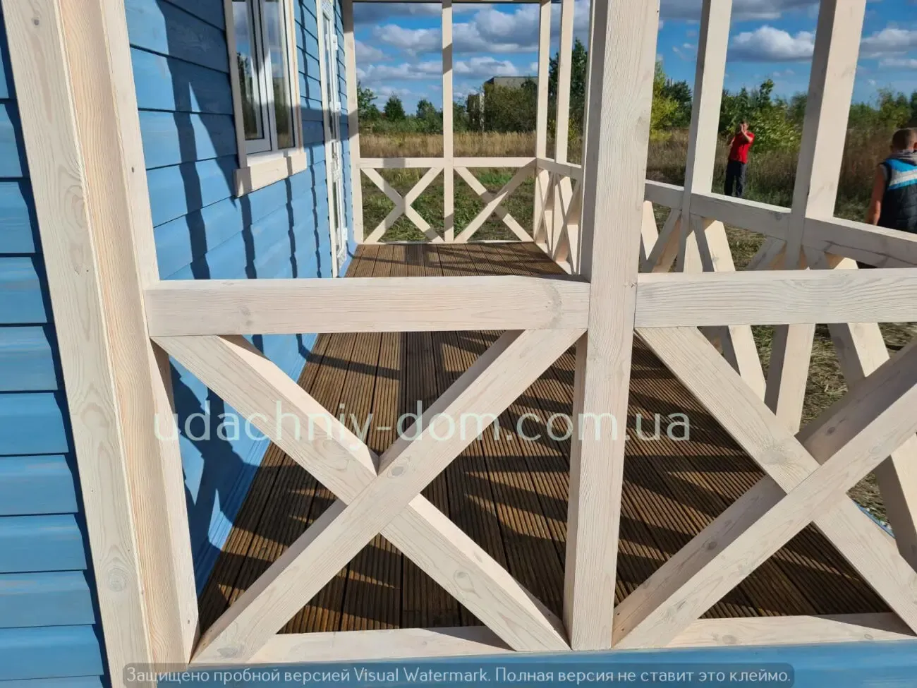 Дачные,садовые,каркасные домики!Так должна выглядеть терраса! 4
