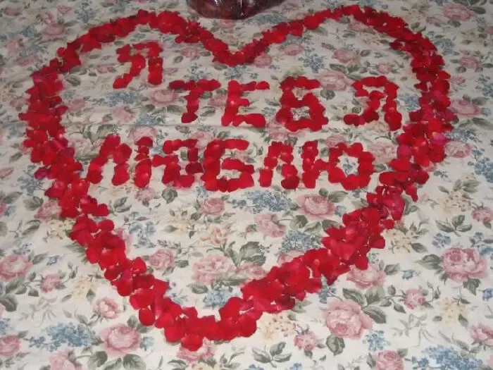 Лепестки роз искусственные 2