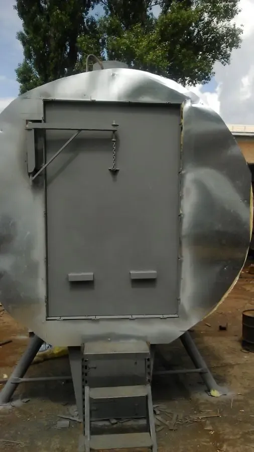 Углевыжигательная  пиролизная печь УП -эко. 6