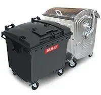 Контейнер бак урна для мусора (для ТБО) Евроконтейнер, мусорный бак 8