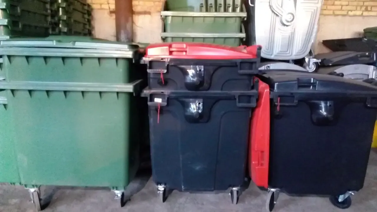 Контейнер бак урна для мусора (для ТБО) Евроконтейнер, мусорный бак 6