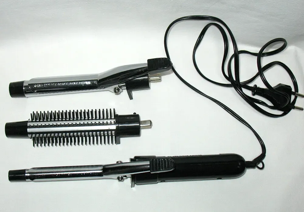 Электрощипцы для завивки волос Cassio плойка щипцы для укладки насадки 4