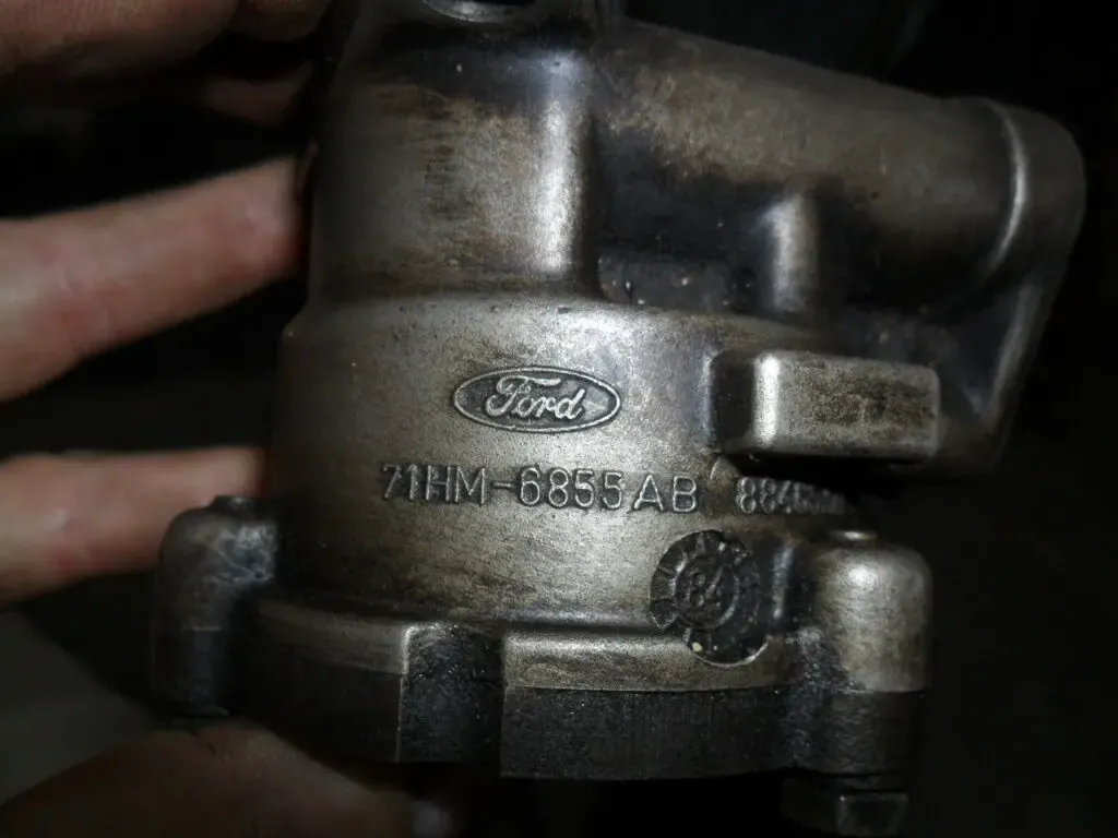 Маслонасос форд сиерра, Ford 71hm-6600-aa, 71hm-6855-ab, Ohc, оригинал 8