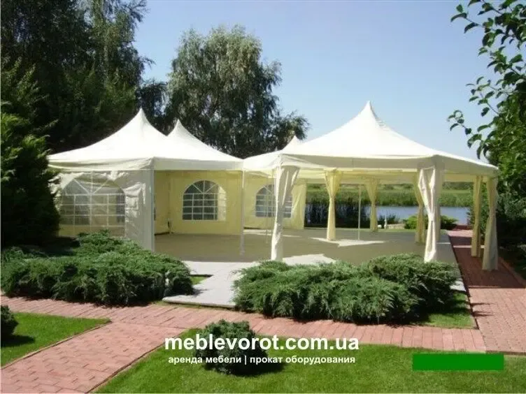 Аренда прокат шатров,павильонов 7х5м 9