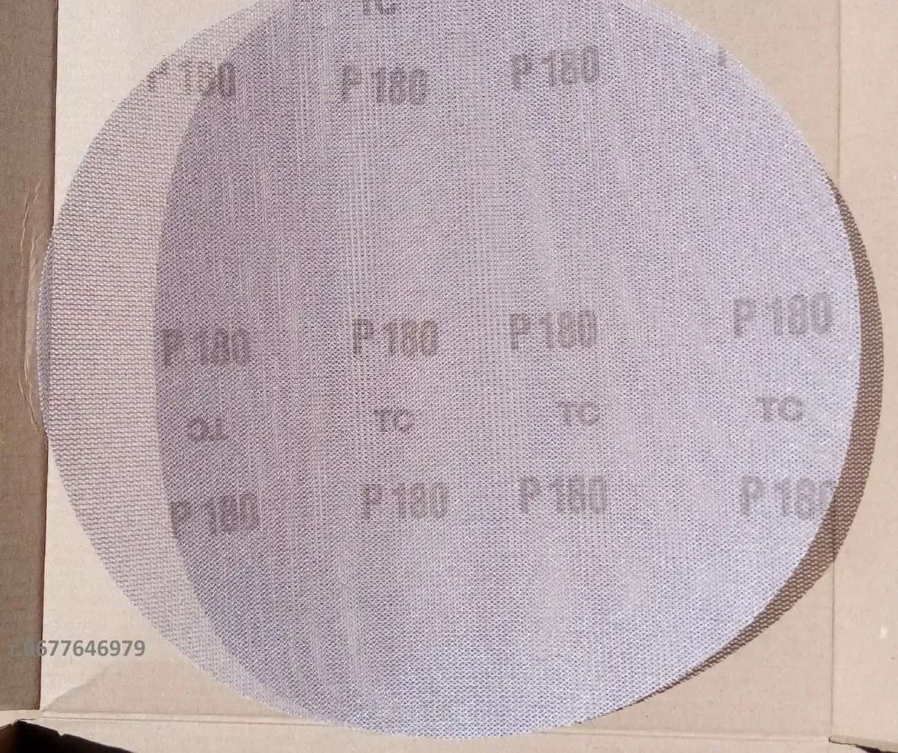 Шлифовальная сетка на липучке 180 мм Norton M229 для жирафа. 2