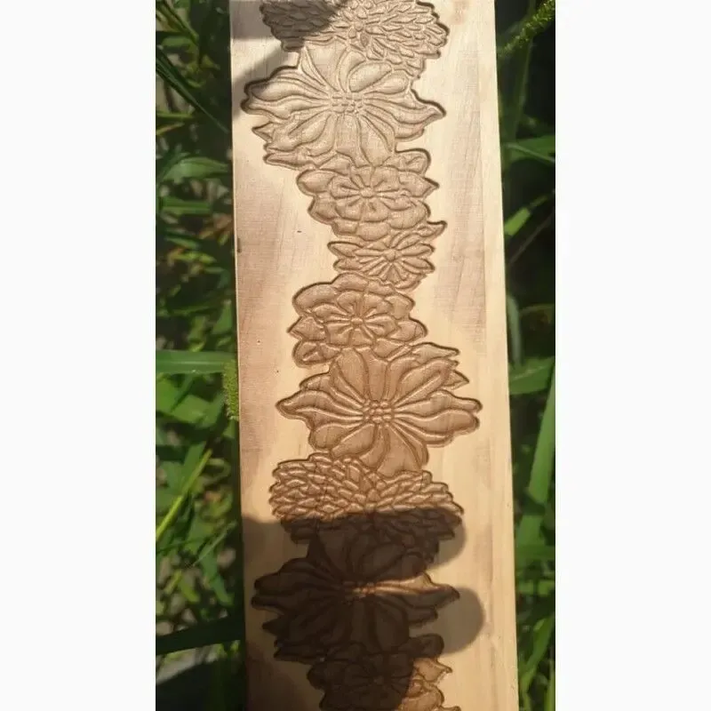 Тиснение древесины узор восточный -200 грн м2 8