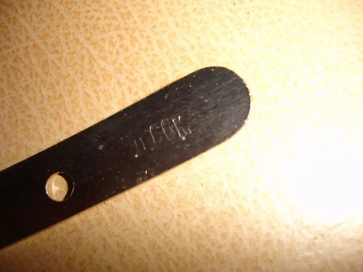 Пряжка металева на ремінь/пояс шир. до 2 см; нова; срср; три деталі 9