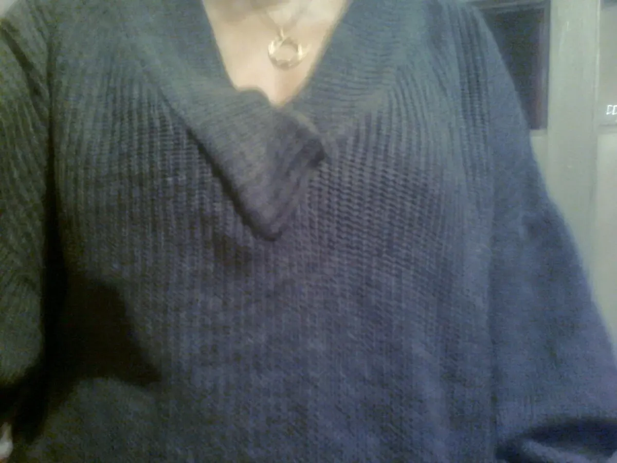 Стильный полувер мышиного цвета. Румыния. . Болгария, размер - 48-50. 4