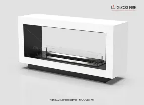Напольный биокамин Module-m1 тм Gloss Fire