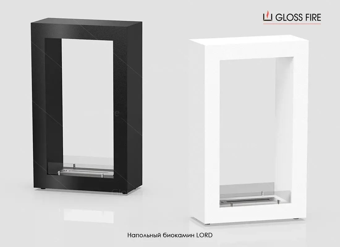 Напольный биокамин Lord тм Gloss Fire 4