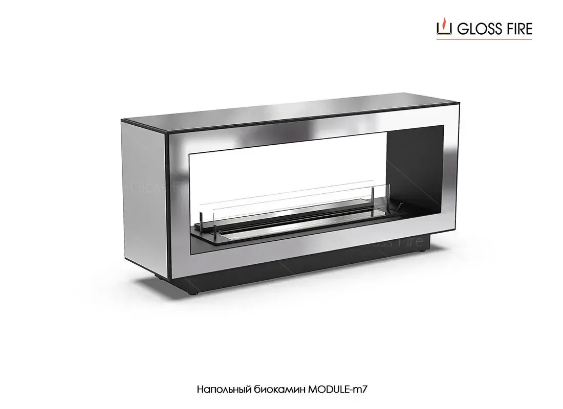 Напольный биокамин Module-m7 тм Gloss Fire 2