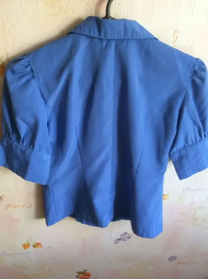 Школьная рубашка на девочку 4