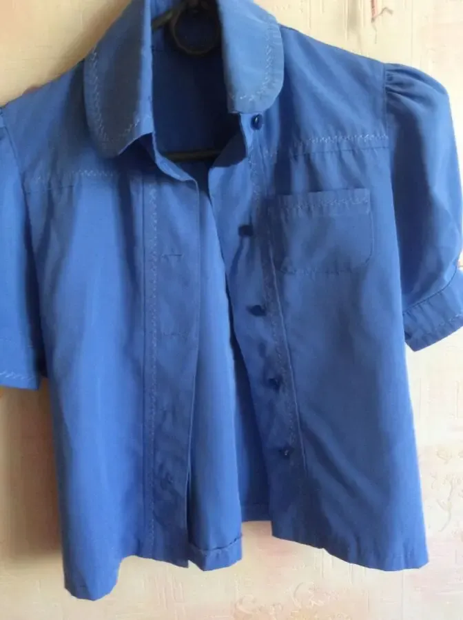 Школьная рубашка на девочку