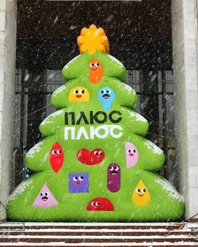 Надувные новогодние фигуры Inflatable Christmas Shapes 9