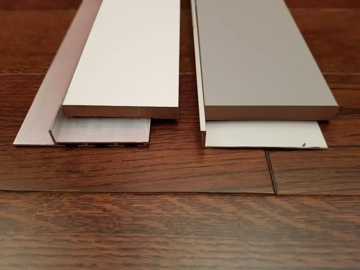 Плинтус скрытого монтажа вставка 10х60мм киев 3