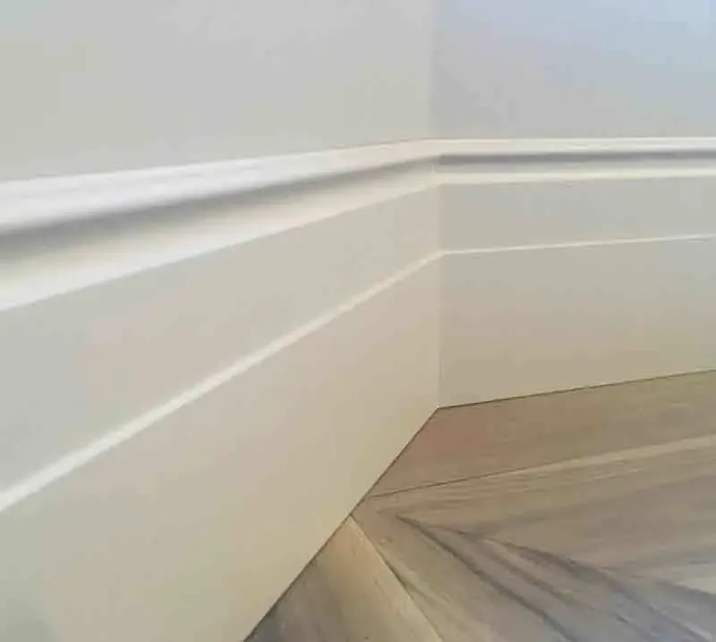 Купить плинтус мдф белый 16х110мм 4