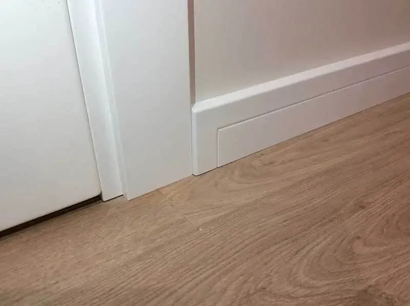 Купить плинтус мдф белый 16х110мм 5