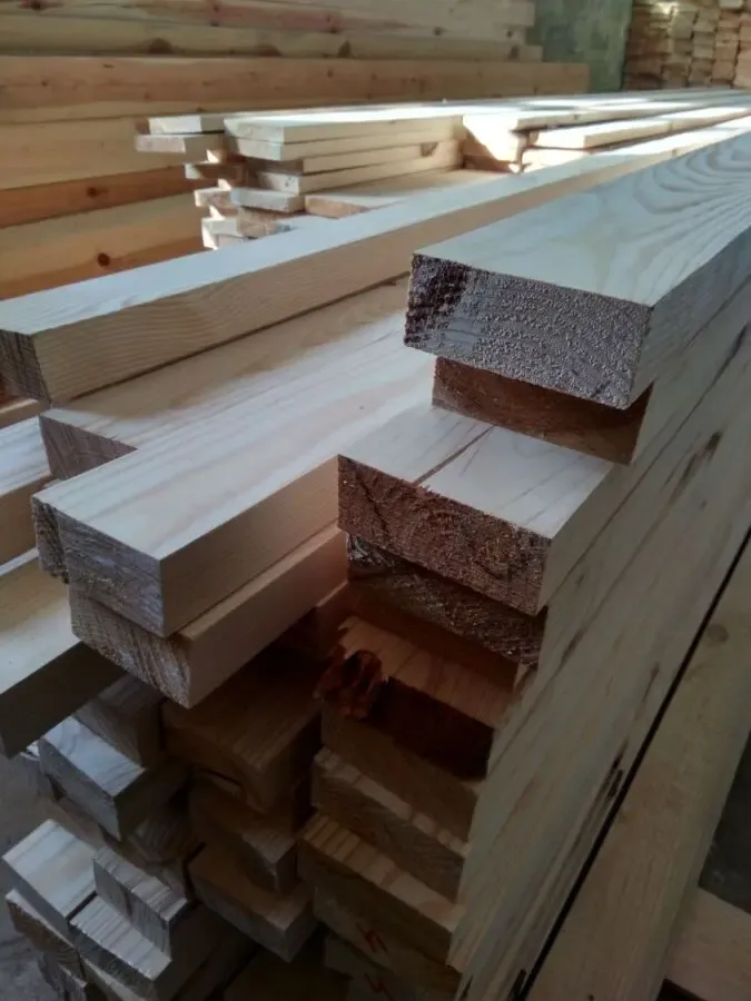 Брус строганный 50*100 мм. сухой шлифованный калиброванный  сосна 3