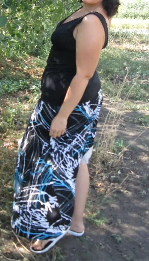 Ассиметричная юбка б/у,от-84 см