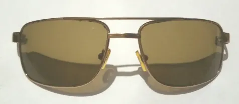 Настоящие очки Брауна линзы стекла оправа оптика катаракта фильтр UV