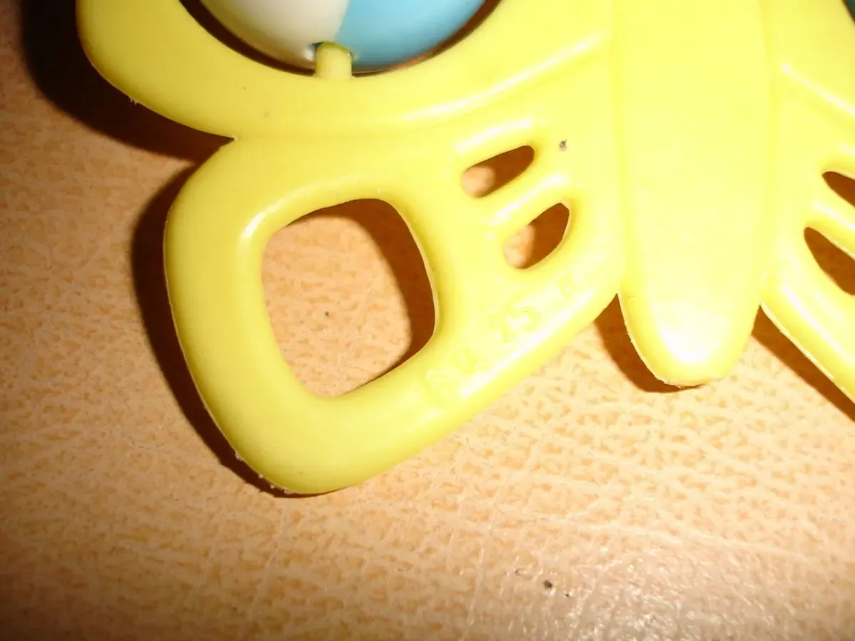 Игрушка-погремушка/іграшка-брязкальце-метелик, 11х8,5 см; раритет 3