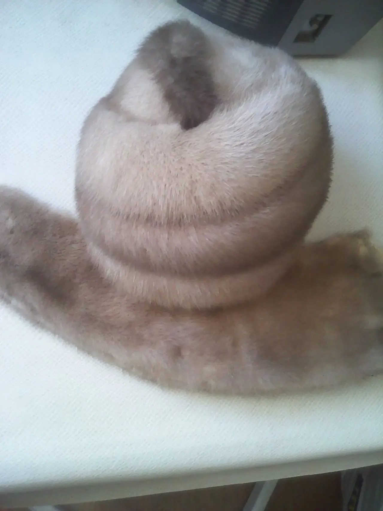 Шапка норковая женская р.55-56 с воротником