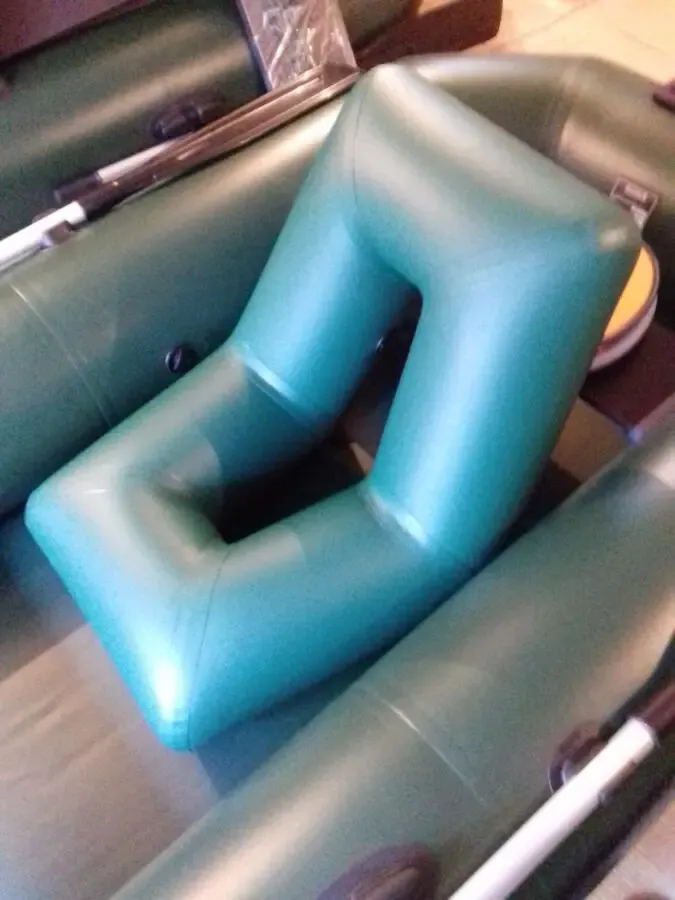 Крісло надувне з матеріалу пвх для рибалки та відпочинку. 4