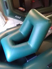 Крісло надувне з матеріалу пвх для рибалки та відпочинку.